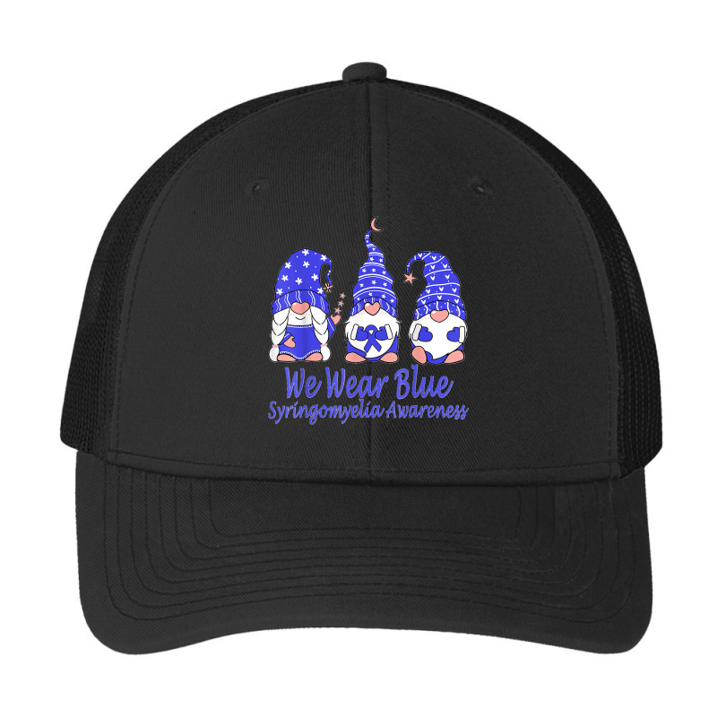 We Wear Blue For Syringomyelia Awareness Pa Trucker Cap | Artistshot