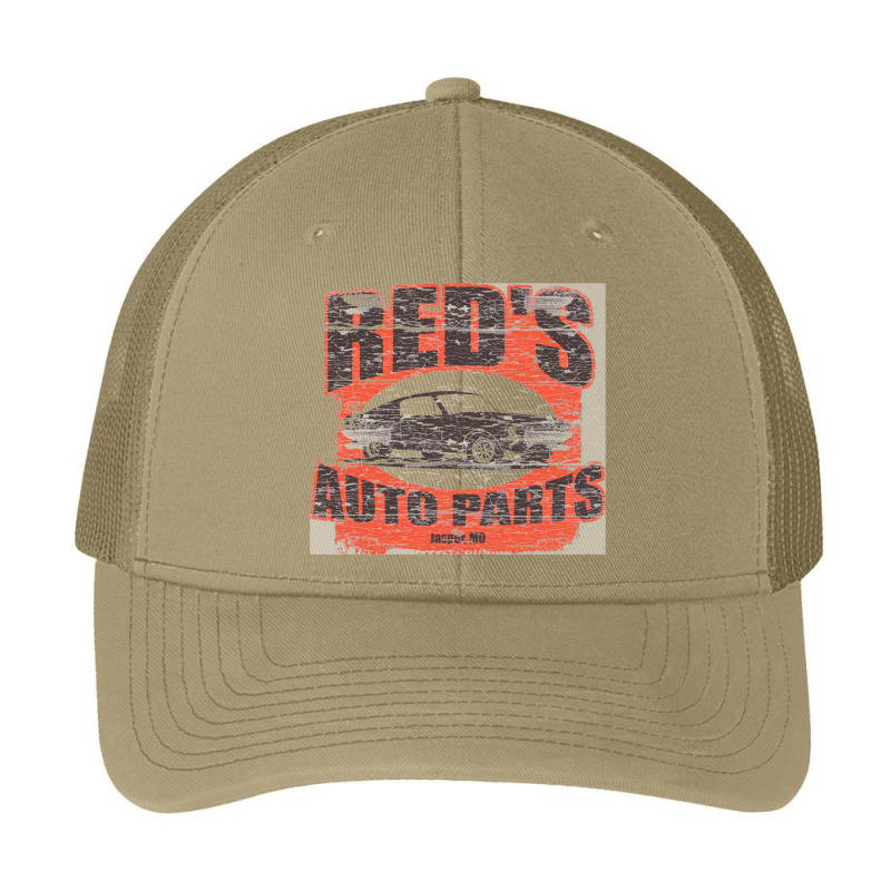 Red's Auto Parts From Roadhouse, Weathered Board Distressed   Roadhous Pa Trucker Cap by sunlightafterdark | Artistshot