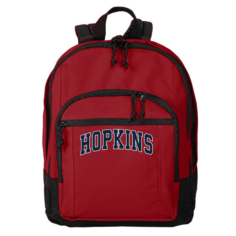 Hopkins Minnesota Mn Vintage Sports Design Navy Design Sweatshirt Basic Backpack | Artistshot