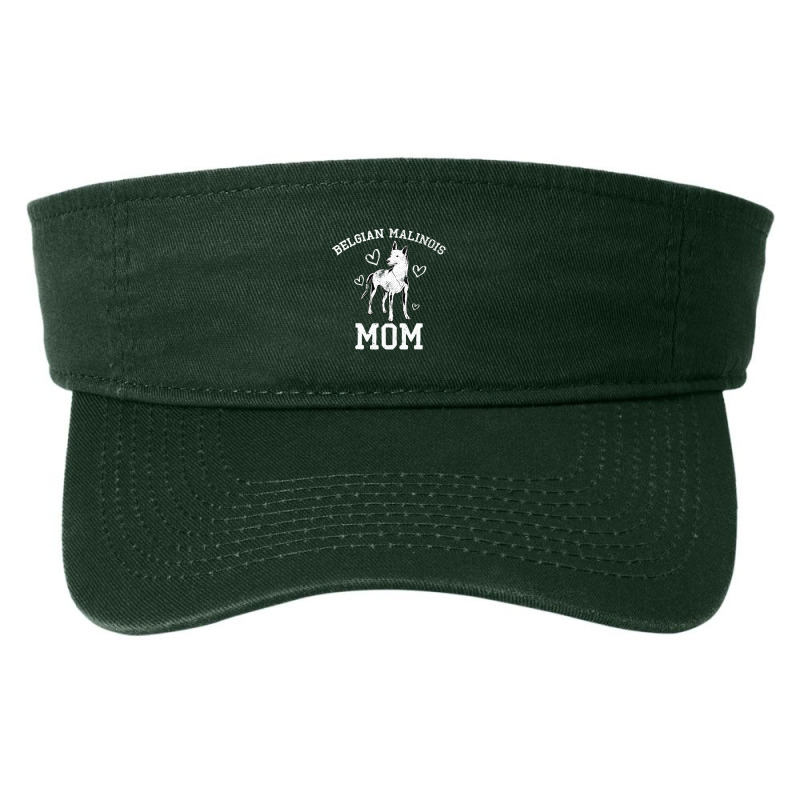 Dog Owner Belgian Malinois Mom Mothers Day Belgian Malinois Fashion Visor by DianneHenderson91 | Artistshot