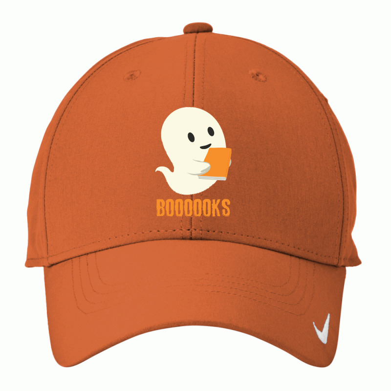 Halloween Booooks T  Shirt Booooks. Funny Books Reader Halloween Costu Nike Dri-fit Cap | Artistshot