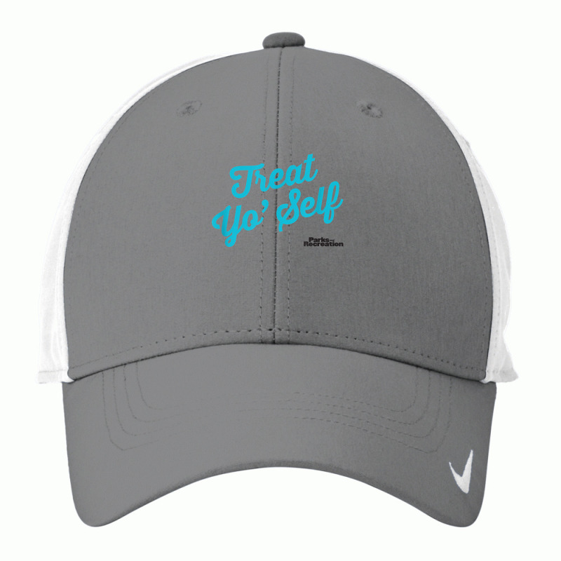 Parks And Recreation Treat Yo' Self T Shirt Nike Dri-FIT Cap by BrunkeMiaysia | Artistshot