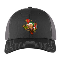 Christmas Texas Highland Cow Classic Trucker Hat | Artistshot