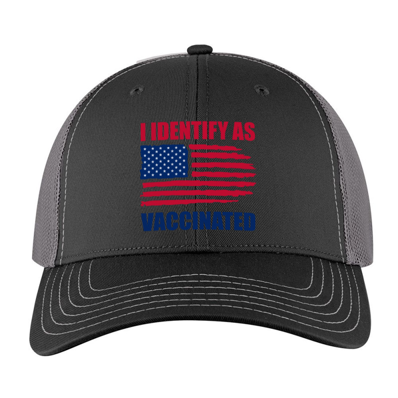 I Identify As Vaccinated Classic Trucker Hat by Zero_art | Artistshot