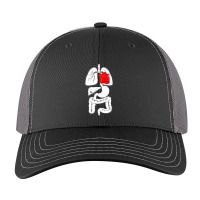 Funny Internal Organ Under The Skeleton Rib Cage Halloween Classic Trucker Hat | Artistshot