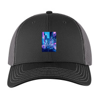 Tokyo Neon Night Synthwave Classic Trucker Hat | Artistshot