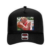 Donald Trump Kissing A Basketball Election 2024 Mesh Back Trucker Hat | Artistshot