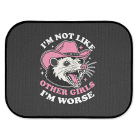 I’m Not Like Other Girls I’m Worse Rear Car Mat | Artistshot