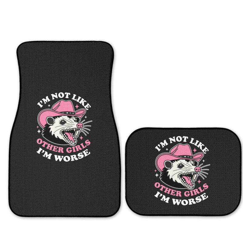 I’m Not Like Other Girls I’m Worse Full Set Car Mats | Artistshot