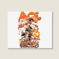 Ace - Onepiece Landscape Canvas Print | Artistshot