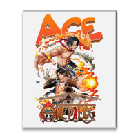 Ace - Onepiece Metal Print Vertical | Artistshot