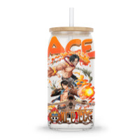 Ace - Onepiece Glass Tumbler | Artistshot