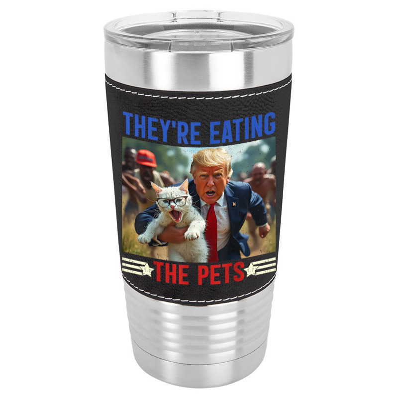 Debate Quote 2024 Donald Trump Leatherette Tumbler | Artistshot