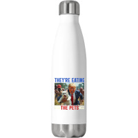 Debate Quote 2024 Donald Trump Stainless Steel Water Bottle | Artistshot