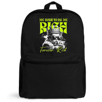 Born To Be Rich Backpack | Artistshot