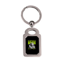 Born To Be Rich Silver Rectangle Keychain | Artistshot