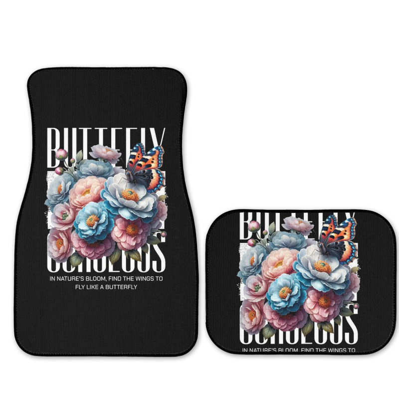 Butterfly Gorgeous Full Set Car Mats | Artistshot