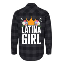 Hispanic Latina Girl Flannel Shirt | Artistshot