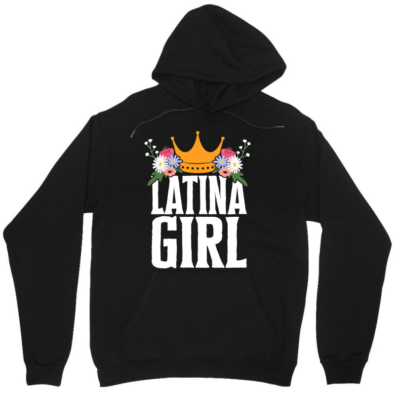 Hispanic Latina Girl Unisex Hoodie by Kasey | Artistshot