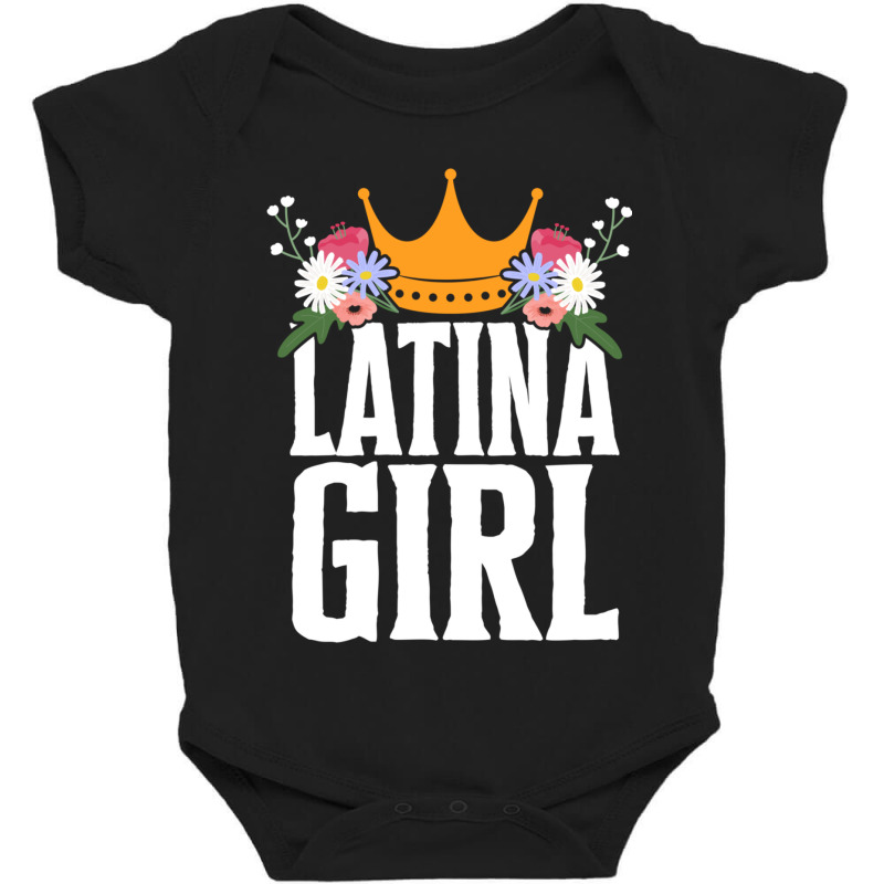 Hispanic Latina Girl Baby Bodysuit | Artistshot