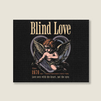 Cupid Blind Love Landscape Canvas Print | Artistshot