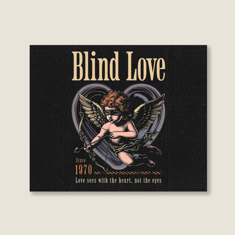 Cupid Blind Love Landscape Canvas Print | Artistshot