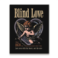 Cupid Blind Love Metal Print Vertical | Artistshot