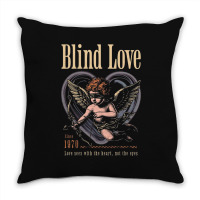 Cupid Blind Love Throw Pillow | Artistshot