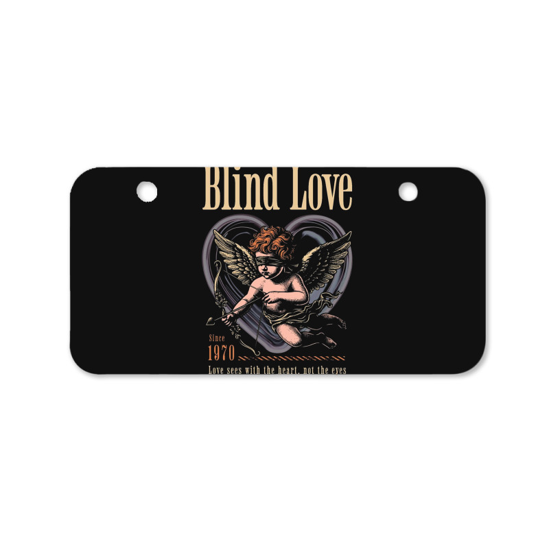 Cupid Blind Love Bicycle License Plate | Artistshot