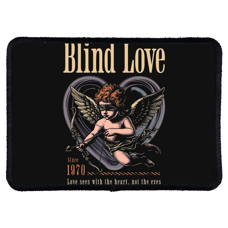 Cupid Blind Love Rectangle Patch | Artistshot