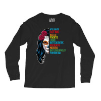 Magica Intependiente Poderosa Latina Power Long Sleeve Shirts | Artistshot