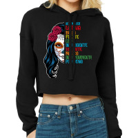 Magica Intependiente Poderosa Latina Power Cropped Hoodie | Artistshot