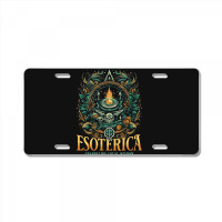 Esoterica License Plate | Artistshot