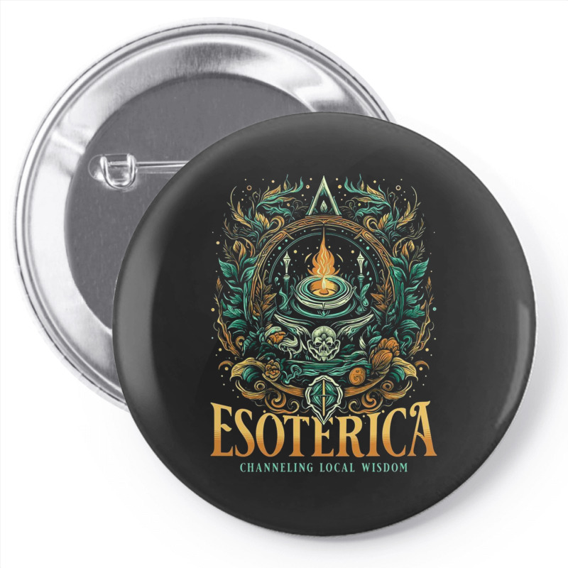 Esoterica Pin-back Button | Artistshot