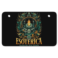 Esoterica Atv License Plate | Artistshot