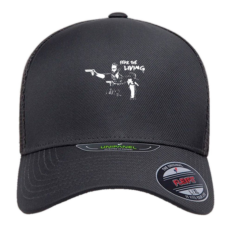 Fear The Living Unipanel Trucker Mesh Cap by Specstore | Artistshot