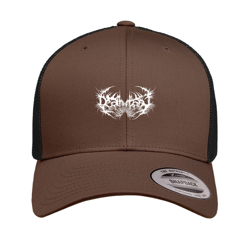 Death Metal Symbol Font Metalhead Musician Retro Trucker Cap by cm-arts | Artistshot