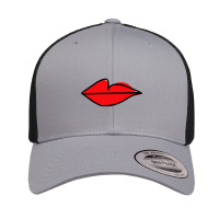 Red Lips As Seen On Villanelle Retro Trucker Cap | Artistshot