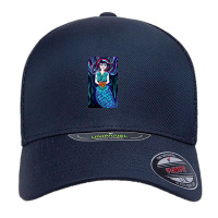 Mermaid Eyes Unipanel Trucker Mesh Cap | Artistshot