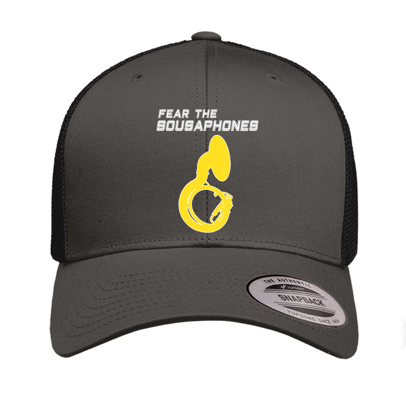 Fear The Sousaphones, Tuba, Sousaphone Retro Trucker Cap by cm-arts | Artistshot