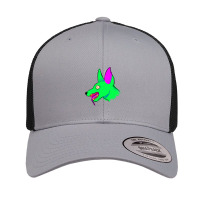 Neon Rabid Zombie Dog 1 Retro Trucker Cap | Artistshot