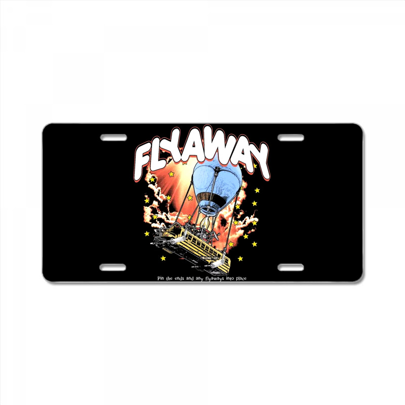 Flyaway License Plate | Artistshot