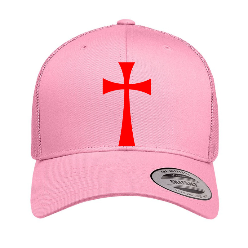 Long Cross - Knights Templar - Holy Grail - The Crusades Retro Trucker Cap | Artistshot