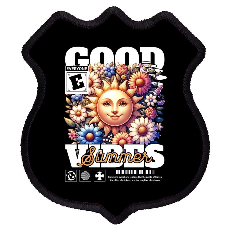 Good Vibes Shield Patch | Artistshot