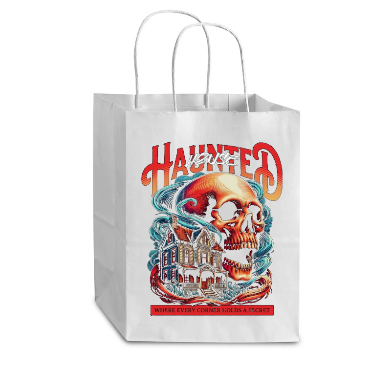 House Haunted Cub Paper Bag - 8 X 4 1/2 X 10 1/4 | Artistshot