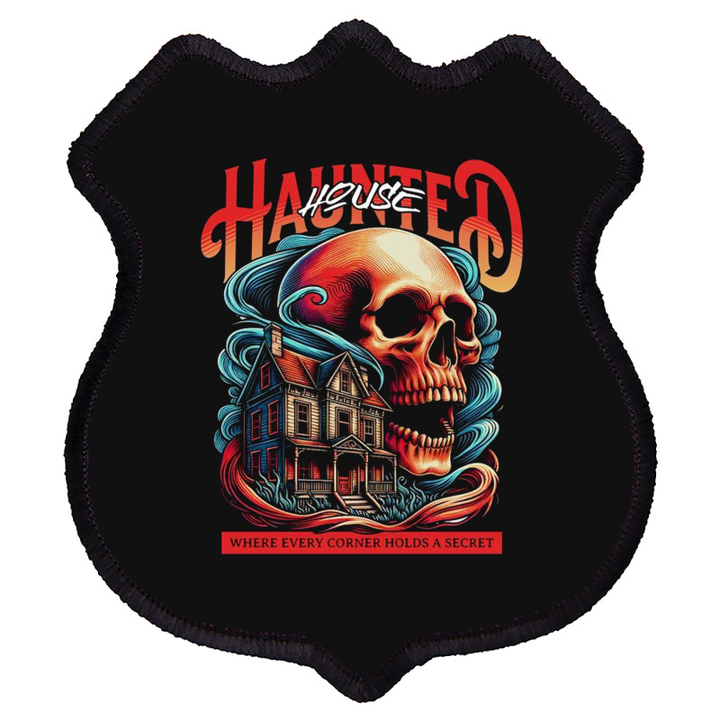 House Haunted Shield Patch | Artistshot