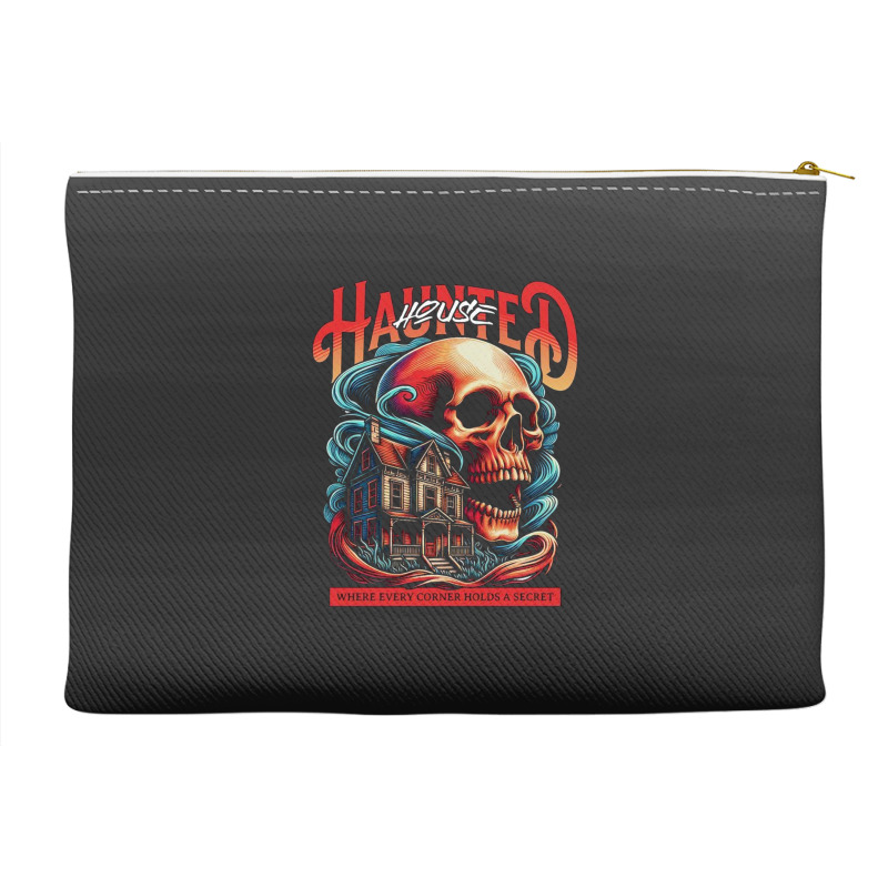 House Haunted Accessory Pouches | Artistshot