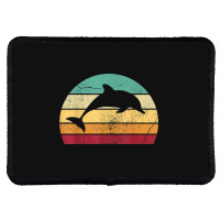 Save The Dolphin Rectangle Patch | Artistshot