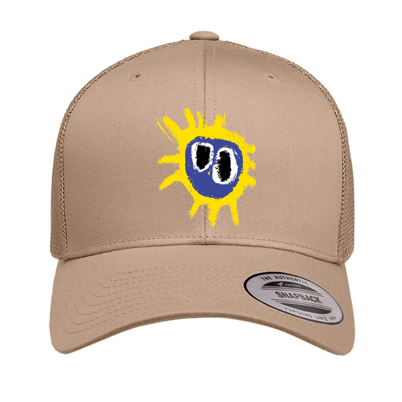 Screamadelica White Retro Trucker Cap by AntonStokes | Artistshot