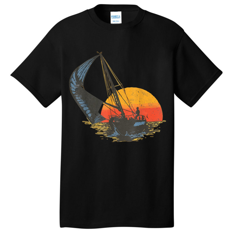 Vintage Sailing Basic T-shirt | Artistshot